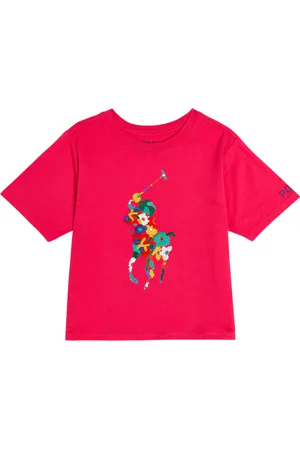 Ralph Lauren Embroidered cotton jersey T-shirt