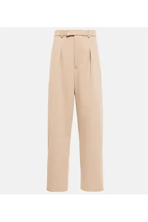 WARDROBE.NYC High-rise straight wool pants
