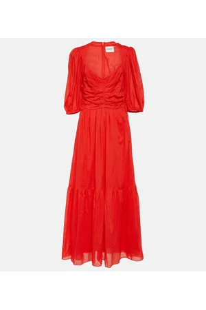Marant Etoile Leoniza cotton maxi dress