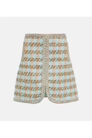 Giambattista Valli High-rise tweed miniskirt