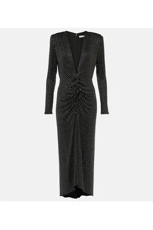 VERONICA BEARD Rhinestone-embellished maxi dress