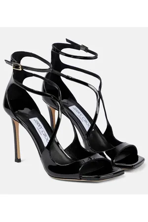Jimmy Choo Azia 95 patent leather sandals