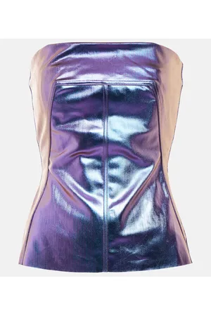 Rick Owens Strapless denim top