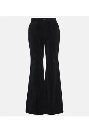 Ralph Lauren Cotton velvet flared pants