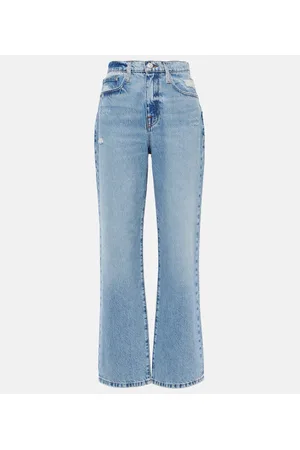 Frame Le Jane Ankle high-rise straight jeans