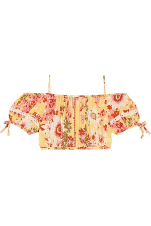 POUPETTE ST BARTH Bonny floral off-shoulder top