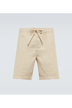 Frescobol Carioca Felipe linen and cotton shorts