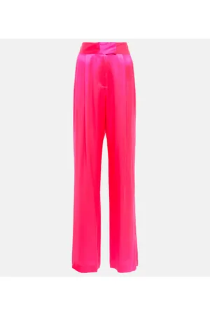 The Sei High-rise wide-leg silk pants