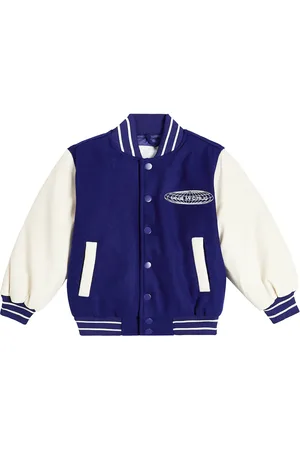 Molo Hani embroidered wool-blend varsity jacket