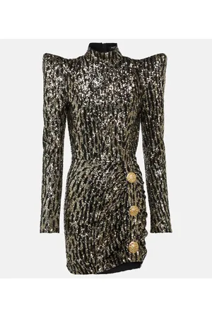 Balmain Sequined minidress