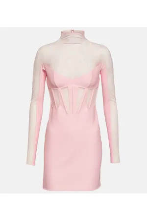 MUGLER Corset minidress