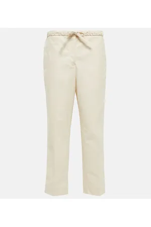 Jil Sander High-rise cotton pants
