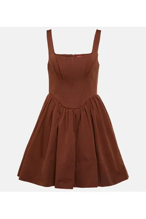 Staud Landscape babydoll minidress
