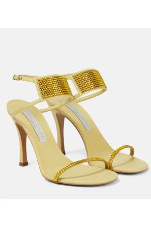 Stella McCartney Stella 100 crystal-embellished sandals