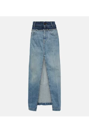 Stella McCartney Denim maxi skirt
