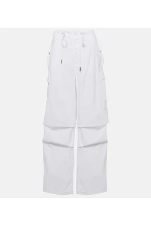 NILI LOTAN Lison cotton gabardine cargo pants
