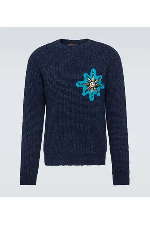Alanui Rib-knit wool-blend sweater