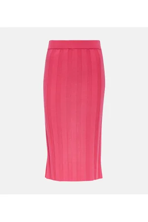 Sportmax Pablo wool-blend midi skirt
