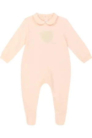 Il gufo Baby cotton-blend onesie