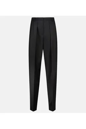 MAGDA BUTRYM High-rise tapered wool pants