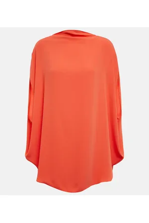 Maison Margiela Draped satin top