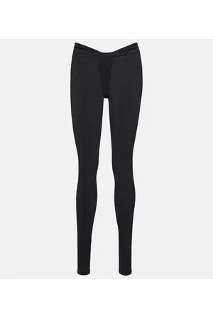 LAQUAN SMITH Low-rise leggings