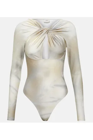 COPERNI Criss-cross jersey bodysuit
