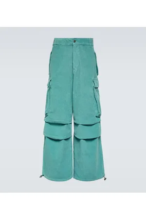 Alanui Velvet corduroy cargo pants