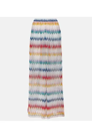 Missoni Zig Zag high-rise wide-leg pants