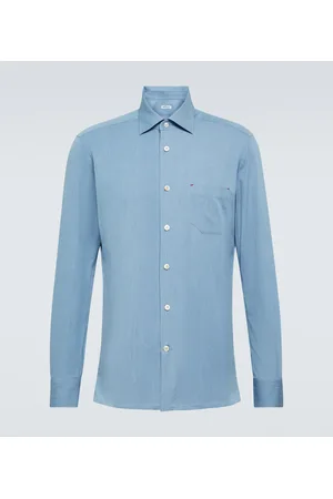 Kiton Cotton Oxford shirt