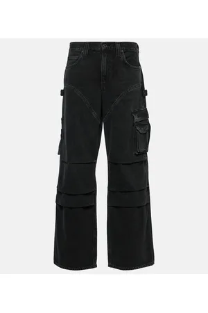 AGOLDE Nera mid-rise straight cargo jeans