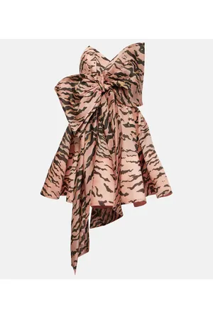 ZIMMERMANN Matchmaker bow-detail silk minidress