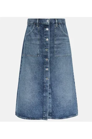 Citizens of Humanity Anouk denim midi skirt
