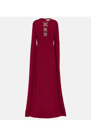 Elie saab Embellished crÃªpe gown