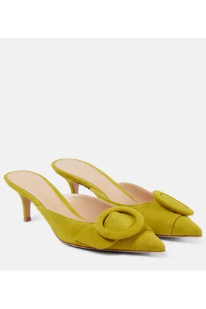 Gianvito Rossi Portofino 55 suede mules
