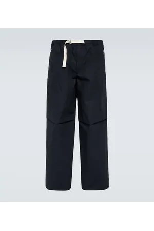Jil Sander Zip-off cotton pants
