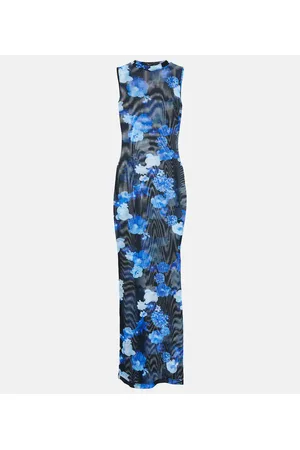COPERNI Floral mesh maxi dress