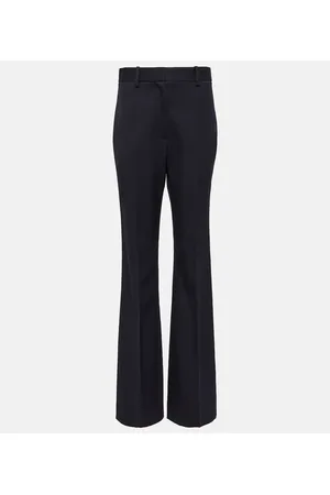 NILI LOTAN Evan virgin wool slim pants