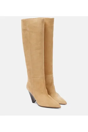Isabel Marant Lakita suede knee-high boots
