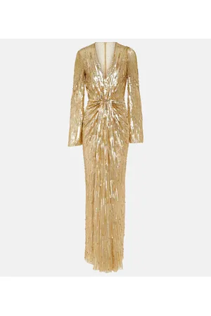 Jenny Packham Margot sequined gown