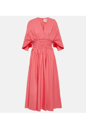 Roksanda Esti cotton poplin midi dress