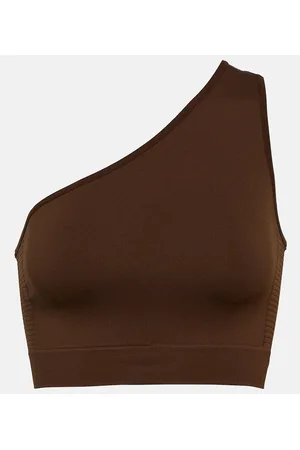 Rick Owens Athena one-shoulder cropped top