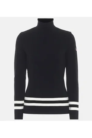 Fusalp Judith striped turtleneck sweater