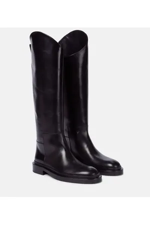 Jil Sander Leather riding boots