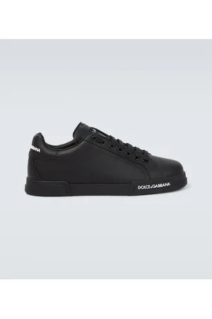 Dolce & Gabbana Logo leather sneakers