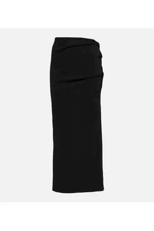 CHRISTOPHER ESBER Open Twist ribbed-knit maxi skirt