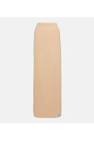 Dolce & Gabbana X Kim silk-blend maxi skirt