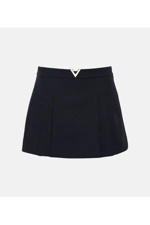 VALENTINO VGOLD CrÃªpe Couture miniskirt