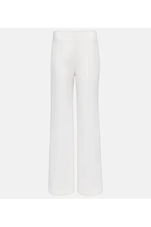 Chloé ChloÃ© Ribbed-knit wool pants