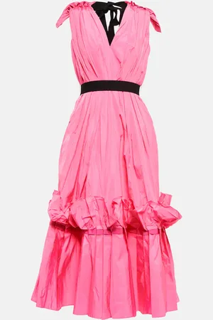Roksanda Eniola ruffle-trimmed midi dress